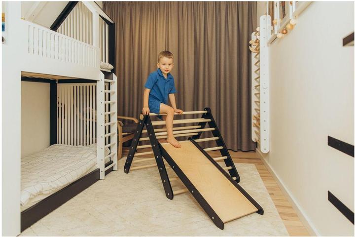 Produktbild Duck Woodworks Kletterdreieck mit Rutsche