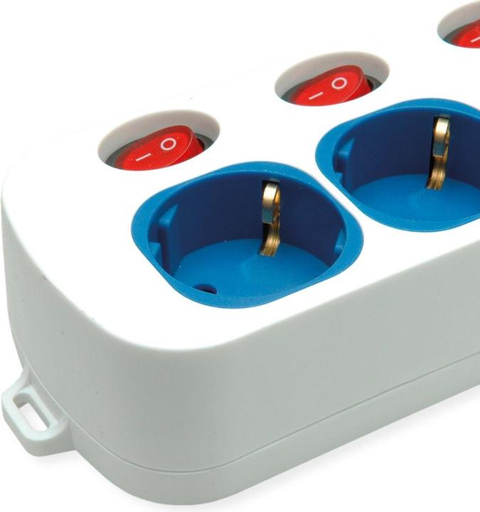 Produktbild Roline 3-fach Steckdosenleiste mit Schalter (3 x, CEE 7/3, 3 m)