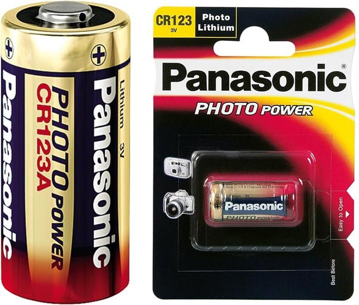 Actual product image Panasonic Photo Lithium (1 pcs., CR123A, 1400 mAh)