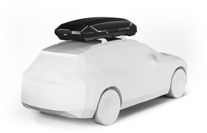 Actual product image Thule Motion 3 XXL black glossy (600 l)