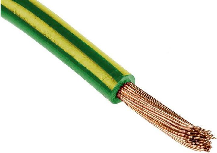 Produktbild RS PRO Aderleitung 10mm² grün/gelb (100 m)