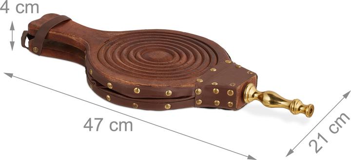Actual product image Relaxdays Blasebalg