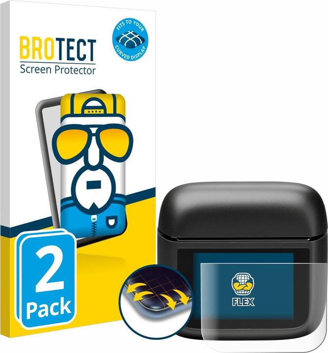 Actual product image BROTECT Fullscreen Protective Film Screen Protector Film Clear Transparent