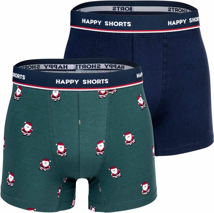 Produktbild Happy shorts Boxershort Casual Bequem sitzend (XXL, 2er Pack)