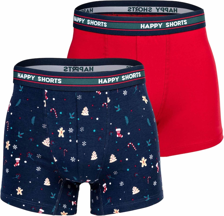 Produktbild Happy shorts Boxershort Casual Bequem sitzend (M, 2er Pack)