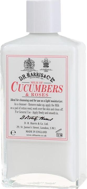 Image du produit D.R. Harris Lait Cucumber & Roses (100 ml)
