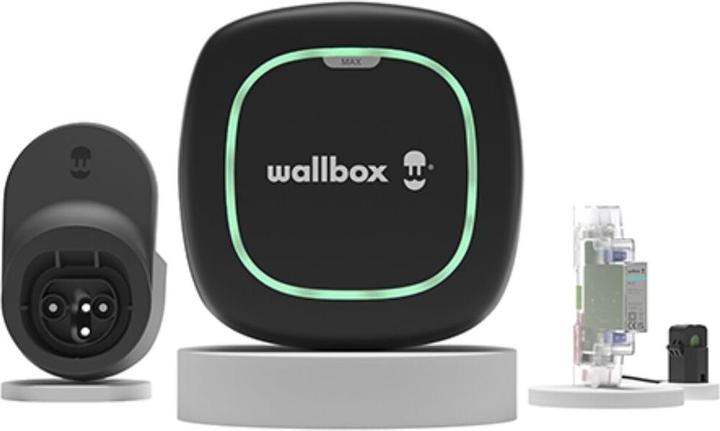 Image du produit Wallbox Pulsar Max 7,4 kW - Complete Kit - EV Laadstation Zwart type 2 met vaste rechte laadkabel (Type 2, 7.40 kW)