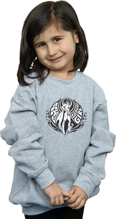 Actual product image Girls Batgirl Gotham Girl Sweatshirt (140, 146)