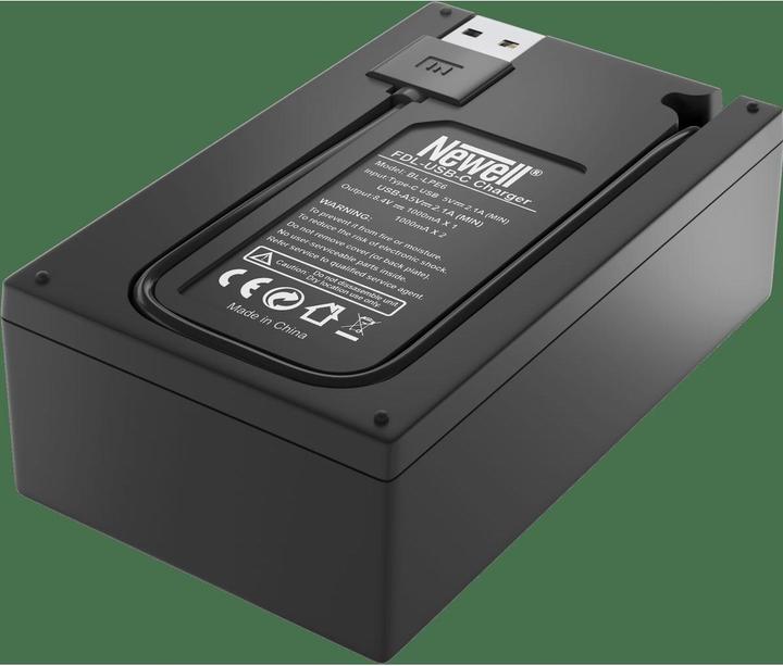 Actual product image Newell Camera charger FDL-USB-C Dual-channel charger for LP-E6 batteries (Camera battery charger)