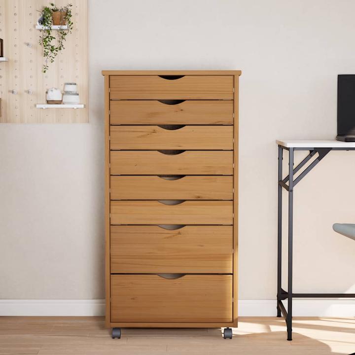 Produktbild vidaXL Rollschrank (53 x 39 x 103 cm)