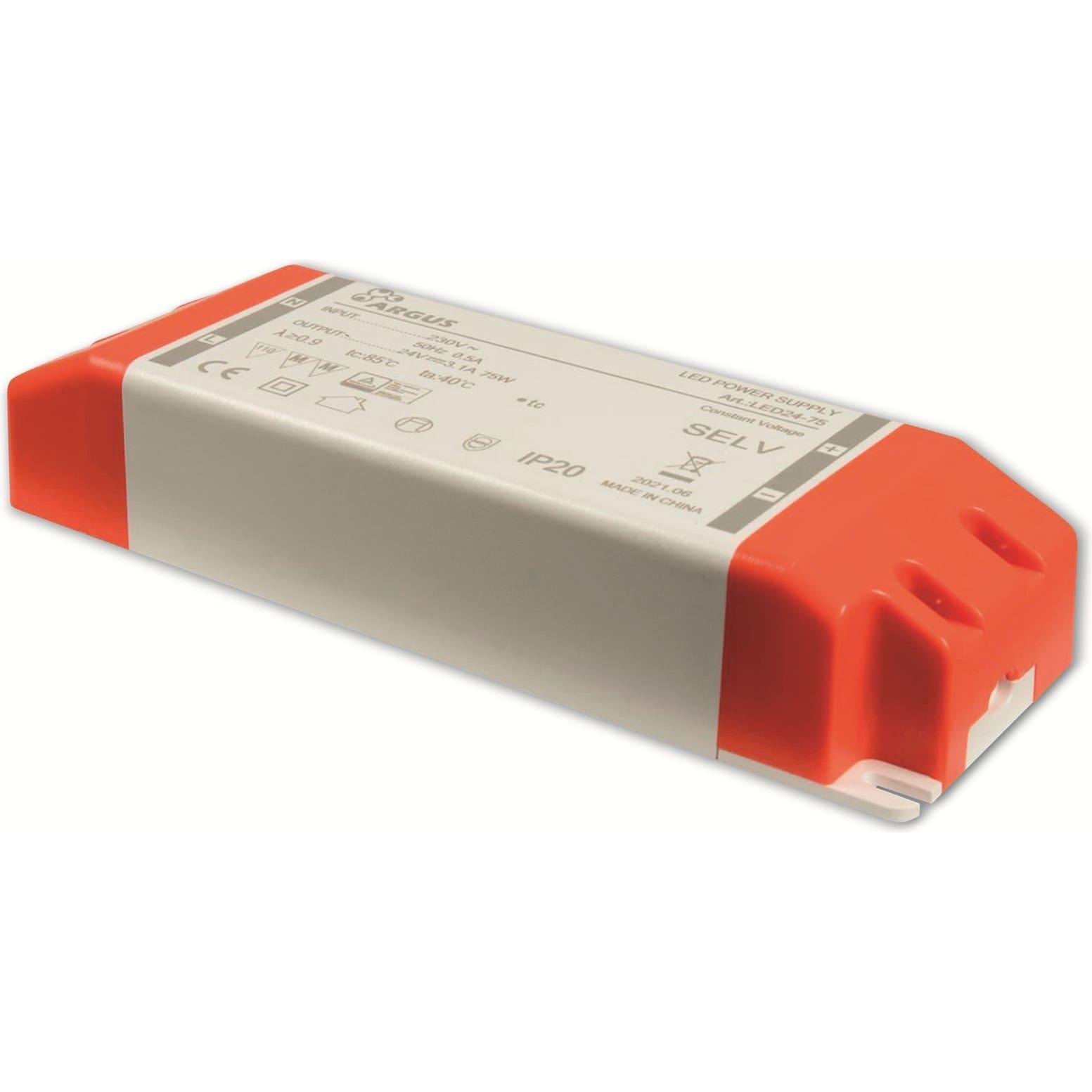 Intertech, LED Streifen, LED-Driver LED 24-75 24V Ausgangsspannung 75W Leistung (17.10 cm, Indoor)
