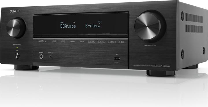 Denon AVR X1800H DAB (7.2 canaux, DAB, AM, FM, DAB+)