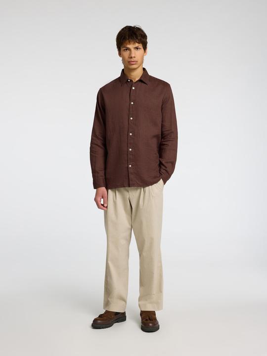 Actual product image Selected Langarm Leinenbluse (XXL)