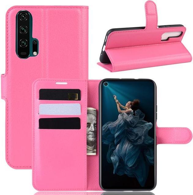 Produktbild MU Classic Litchi Leder Bookcover Series (Honor 20 Pro)