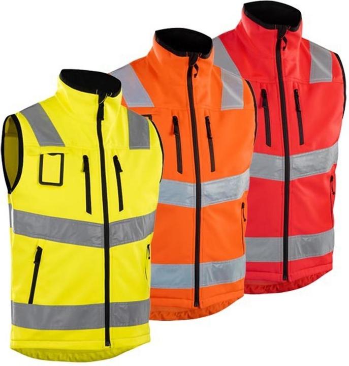 Softshell Weste Warnschutz