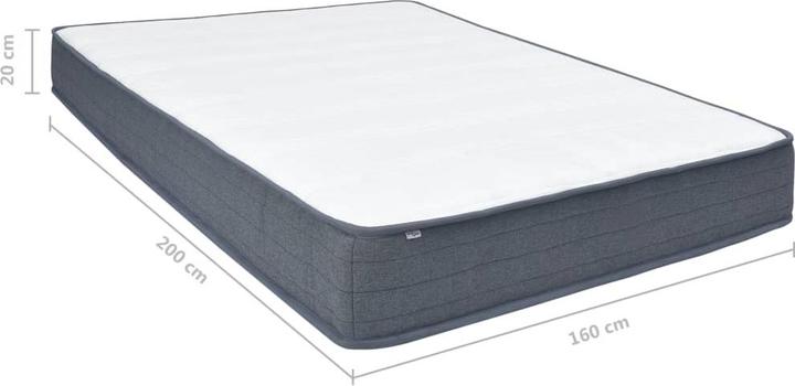 vidaXL Boxspringbettmatratze (Federkern, 160 x 200 cm)