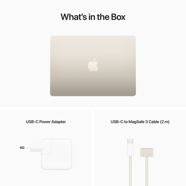 Produktbild Apple MacBook Air – 2022 (13.60", M2, 8 GB, 256 GB, DE)