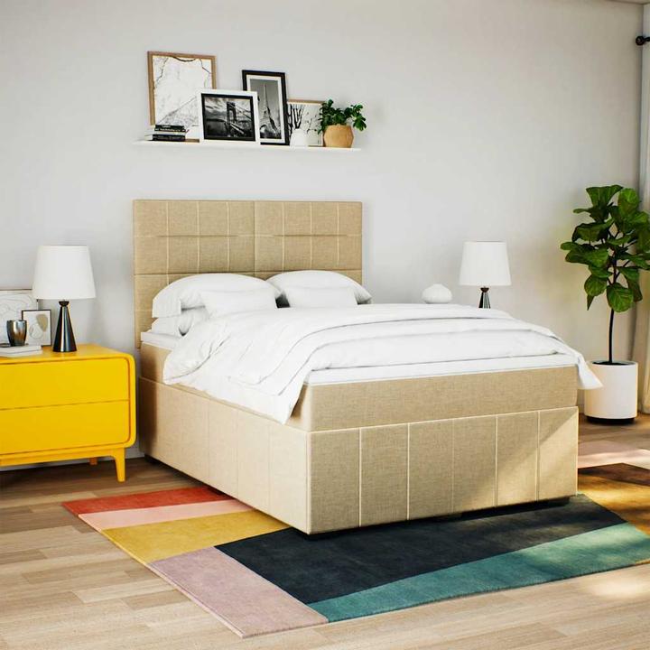 Produktbild vidaXL Boxspringbett (140 x 190 cm)