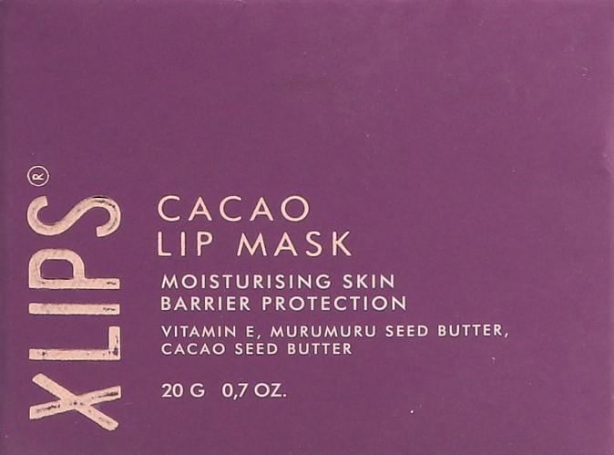 Actual product image Xlash Cacao Lip Mask
