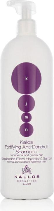 Actual product image Kallos Cosmetics KJMN Fortifying Anti-Dandruff (1000 ml, Liquid shampoo)