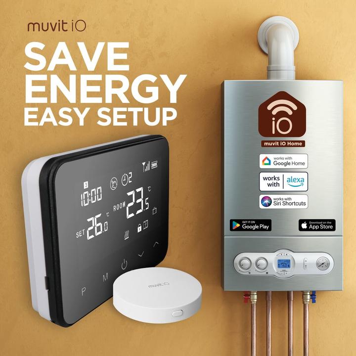 Actual product image Muvit Thermostat iO White