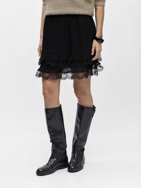 Produktbild Object Gerüschter Minirock (40)