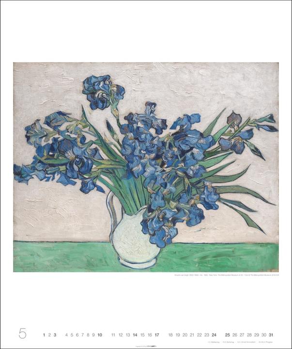 Produktbild Vincent van Gogh Edition Kalender 2026 (46 x 55 cm)
