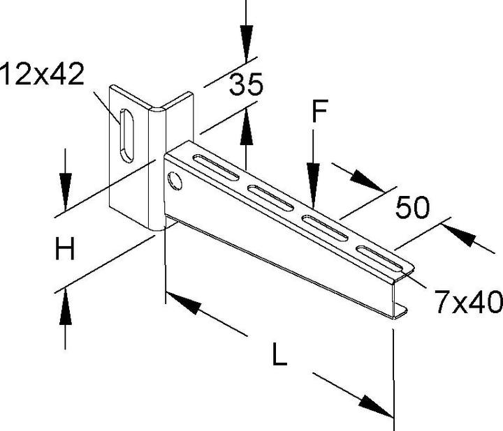 Image du produit Niedax Flèche