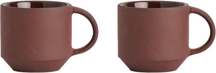 OYOY Living Living - 2 pcs Yuka Espresso Cup - Dark (L300603) (2x)