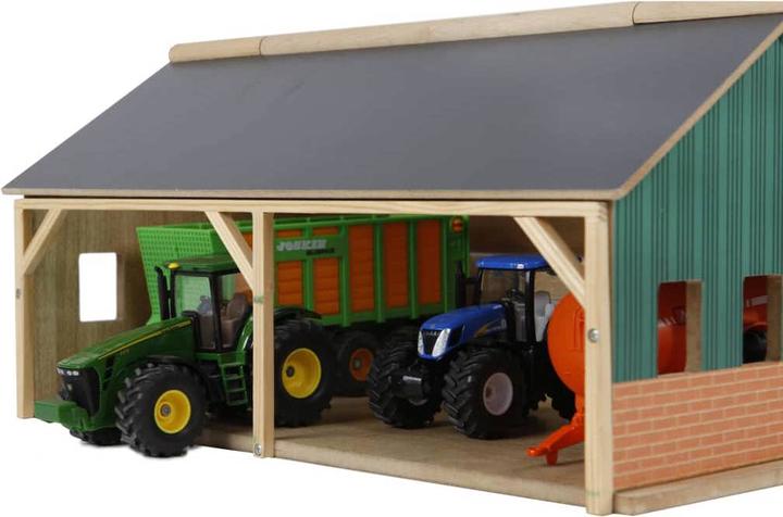 Actual product image Kids Globe Farming Agricultural shed for tractors