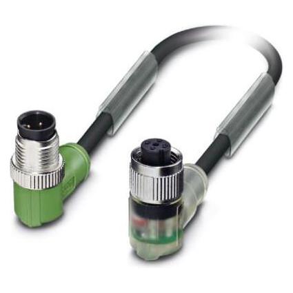 Phoenix Contact Sensor/actuator kabel, Kabels + Stekkers, Zwart