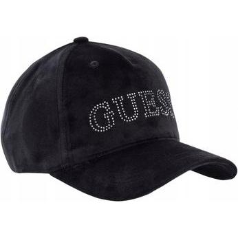 Guess, Cappellino, Samtkappe Schwarz, Nero