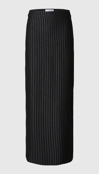 Image du produit Selected Femme Maxijupe en viscose à rayures (S)