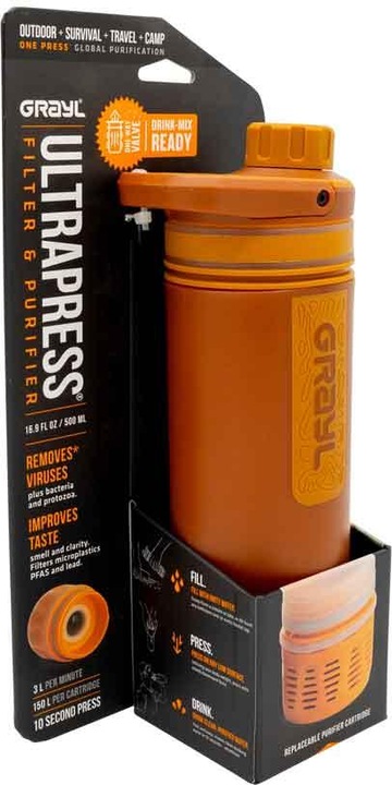Actual product image Grayl Ultrapress Purifier water filter (0.50 l)