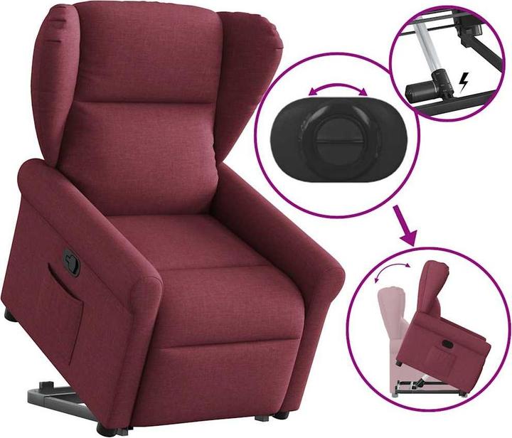 Produktbild vidaXL Relaxsessel mit Aufstehhilfe