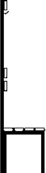 Actual product image Wolf Wardrobe bench, one-sided (166 cm)