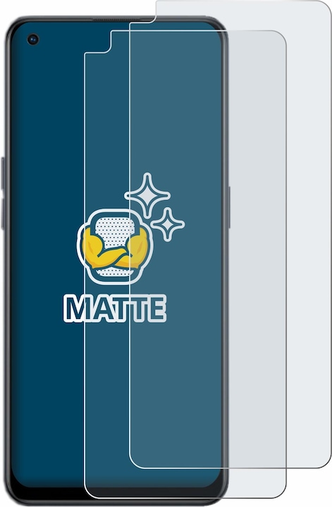 Actual product image BROTECT Anti-glare screen protector matt (2 Piece, Oppo Reno 8 Lite 5G)