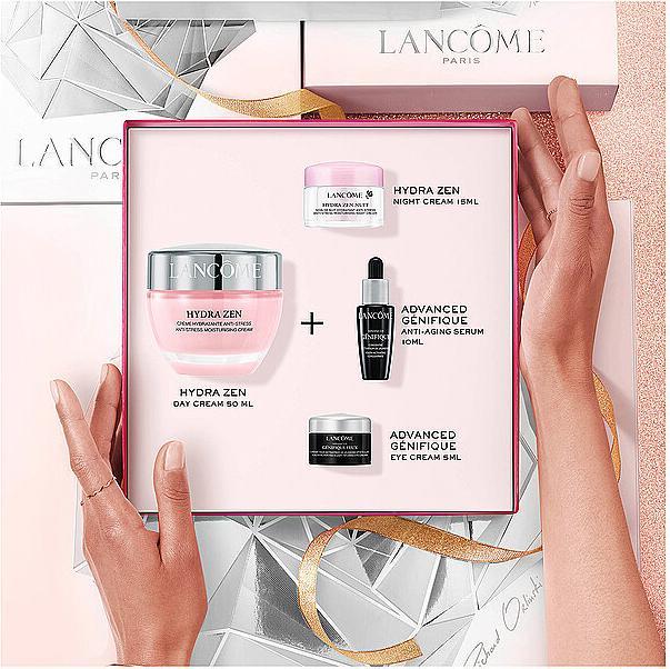 Produktbild Lancôme Hydra Zen Cream 50ml + Night Cream 15ml + Génifique Serum 10ml (80 ml, Tagescreme)