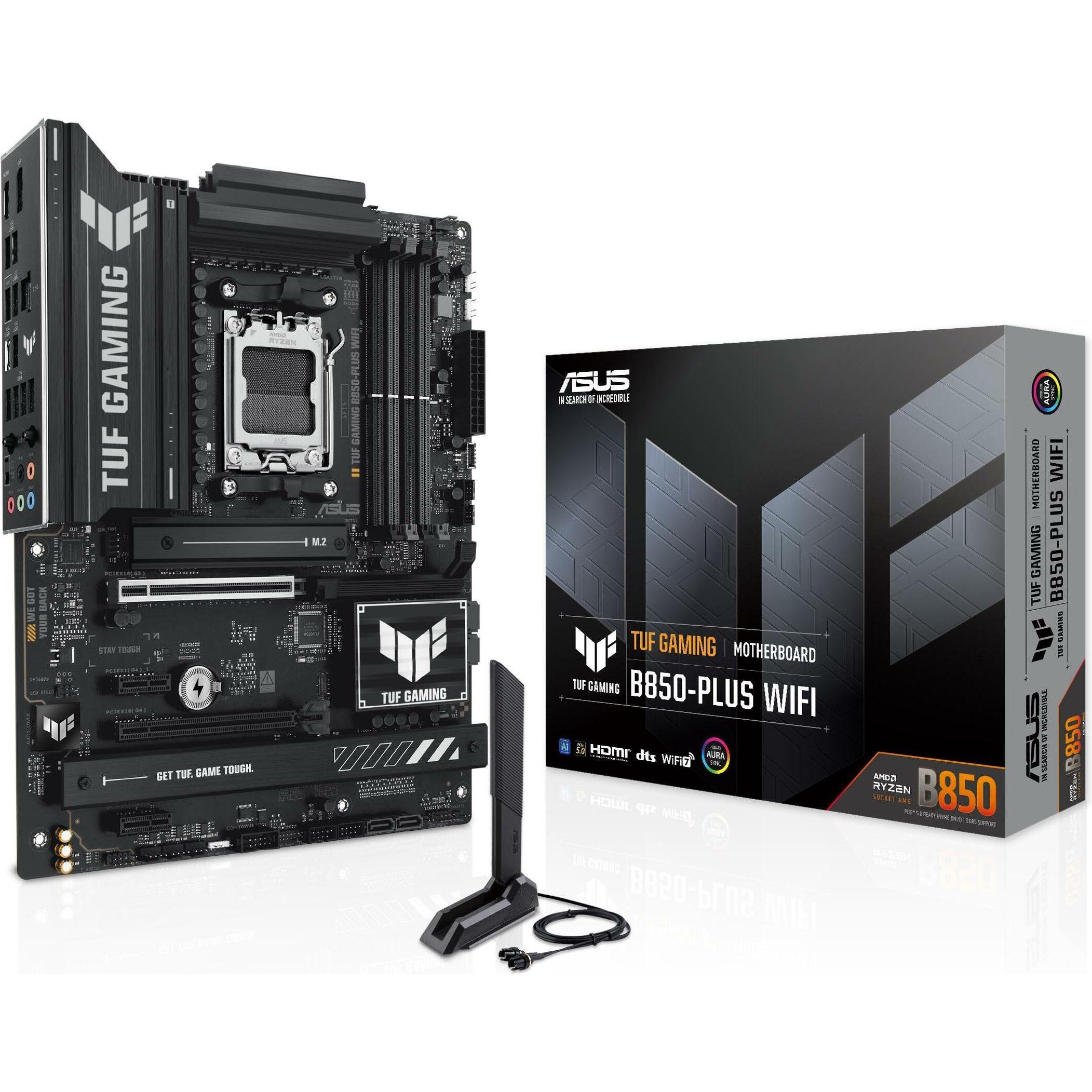 ASUS TUF Gaming B850-Plus Wifi (AM5, AMD B850, ATX), Mainboard