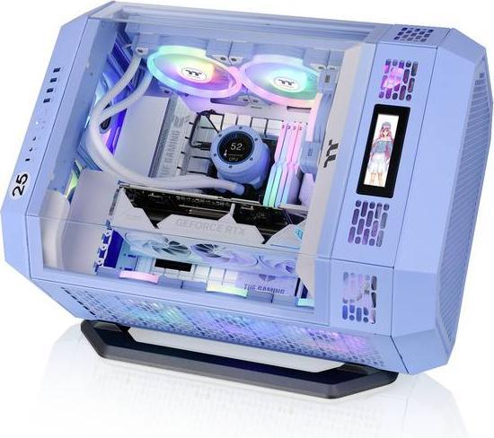 Image du produit Thermaltake The Tower 600 Hydrangea Blue (mATX, Mini-ITX, ATX)