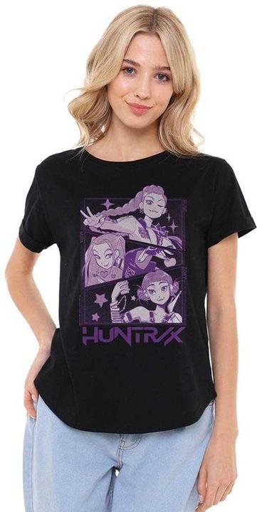 Immagine prodotto K-Pop Demon Hunters Maglietta Huntr/X Pannelli Donna (L)