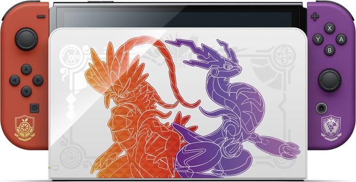 Productafbeelding Nintendo Switch (OLED model) Pokémon Crimson & Purple Edition