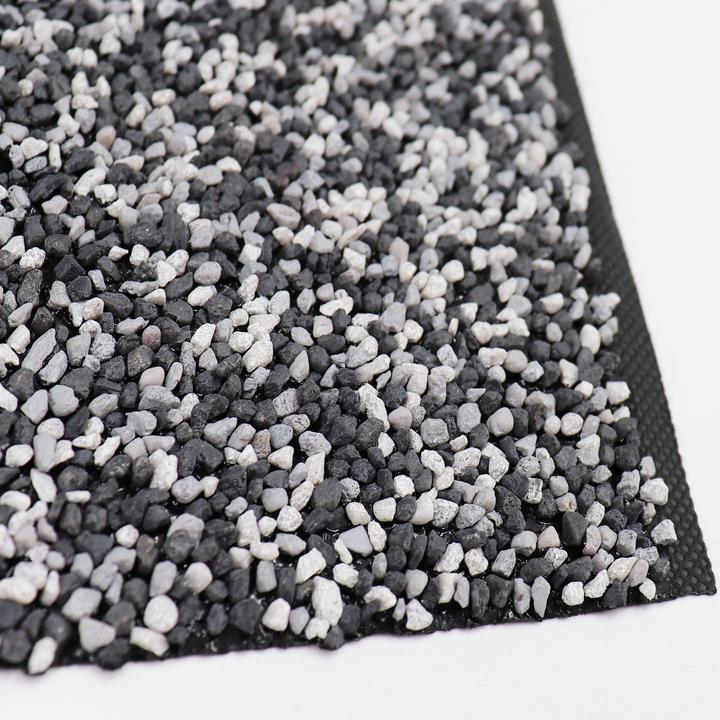 Actual product image Aquagart Steinfolie 2m x 1m breit Für Teichrand Bachlauf Teichfolie Kiesfolie Grau