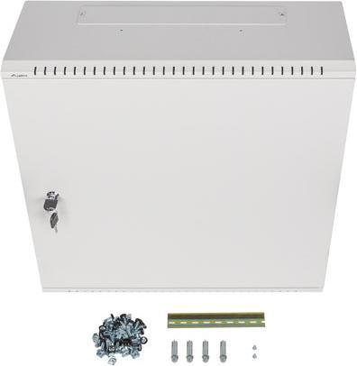 Produktbild Lanberg SZAFA INSTALACYJNA RACK WISZĄCA 19 6U+3U 540X200 NISKOPROFILOWA SZARA (ZŁOŻONA) (6 HE, 19 Zoll Rack)