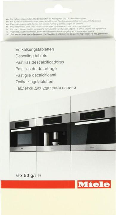 Produktbild Miele Entkalkungstabletten (6 Stück) (624 ml)