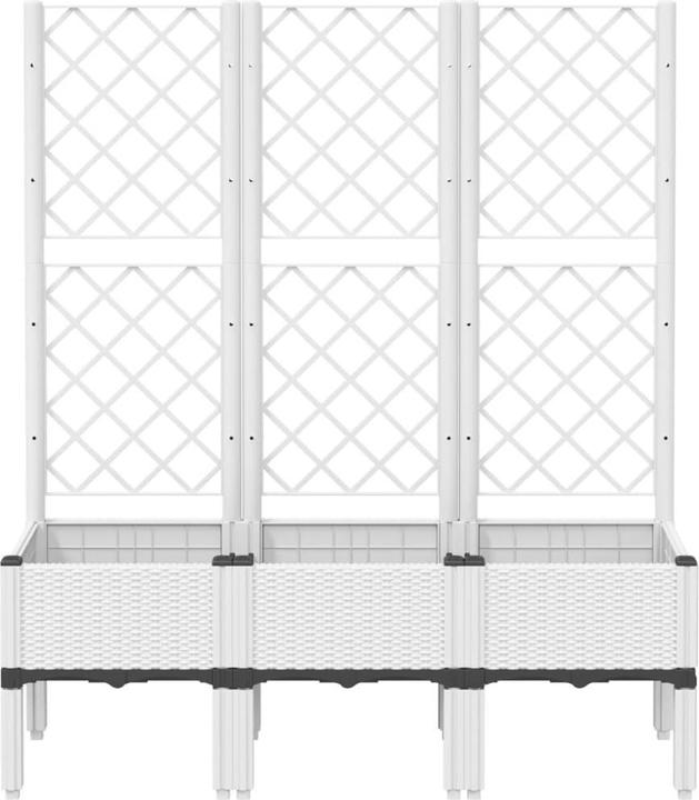 Immagine prodotto vidaXL Fioriera con traliccio PP