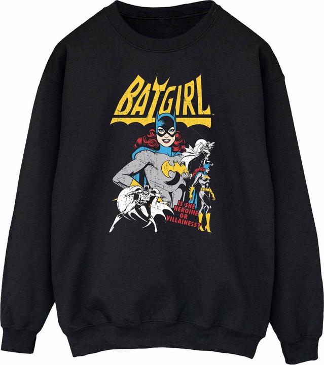 Produktbild Heldin oder Schurkin Batgirl Sweatshirt aus Baumwolle (M)