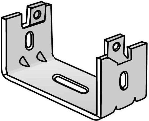 Actual product image Legrand CABLO UC 50 V2A Cantilever made of stainless steel V2A