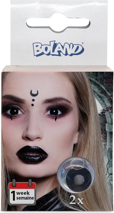 Actual product image Magni Contact Lenses 1 Week Witch (Black)