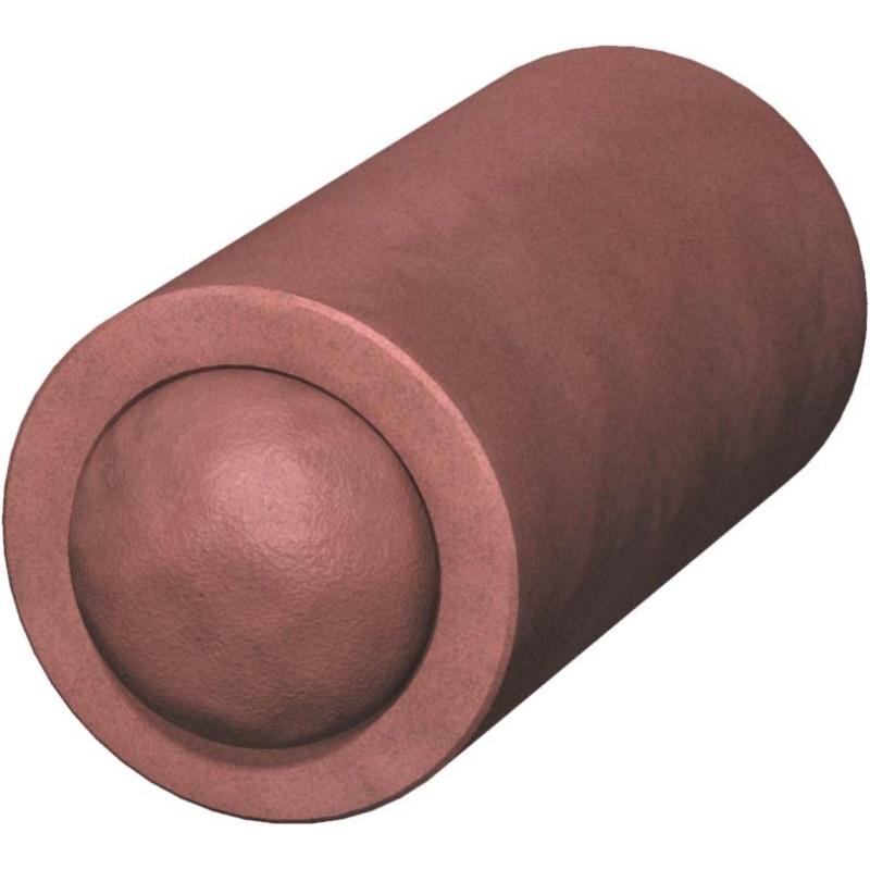 OBO Bettermann OBO FBA-D150 Rohrschale 150x78mm, Elektronikzubehör + Gehäuse, Rot